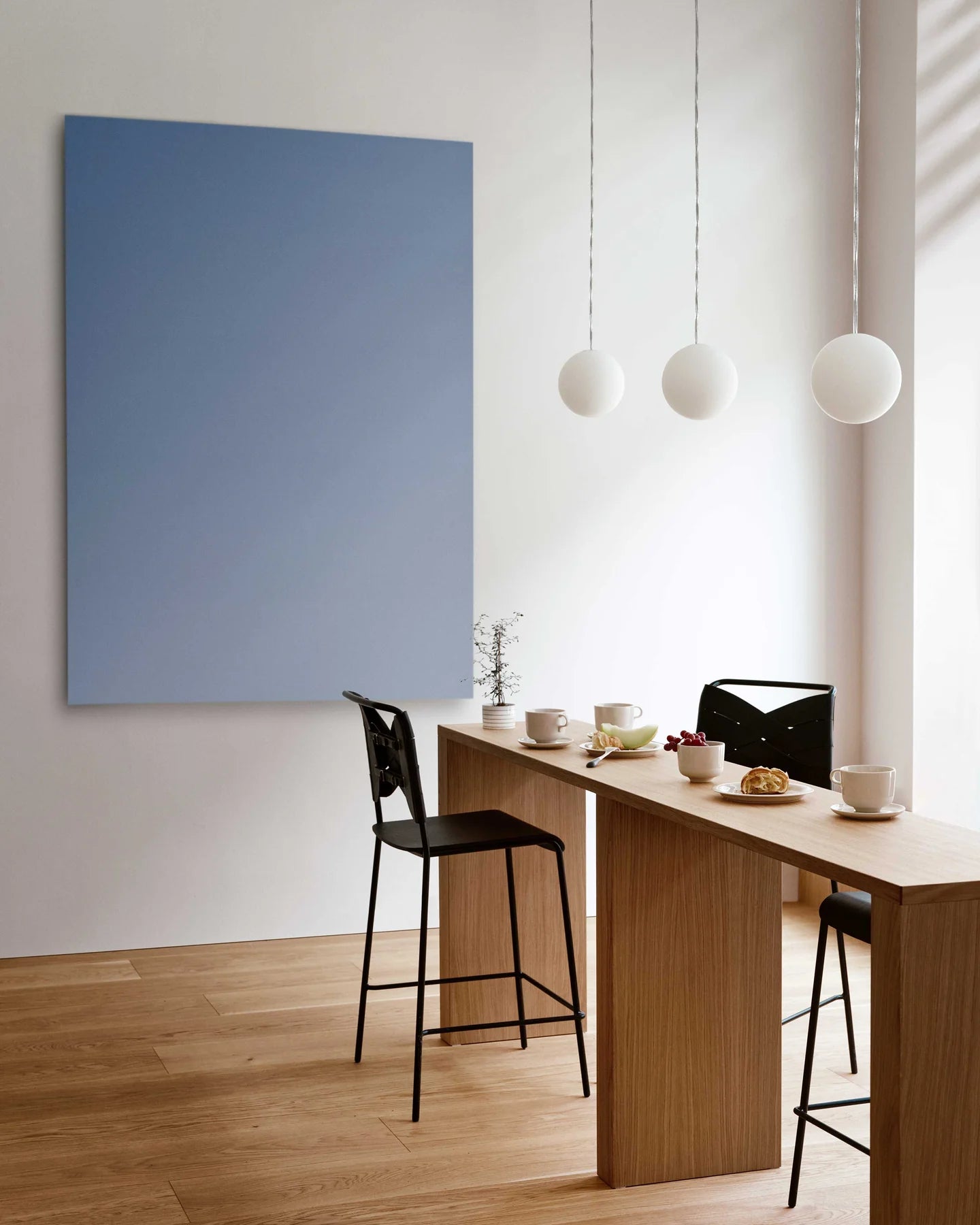 Luna Glas Pendelleuchte