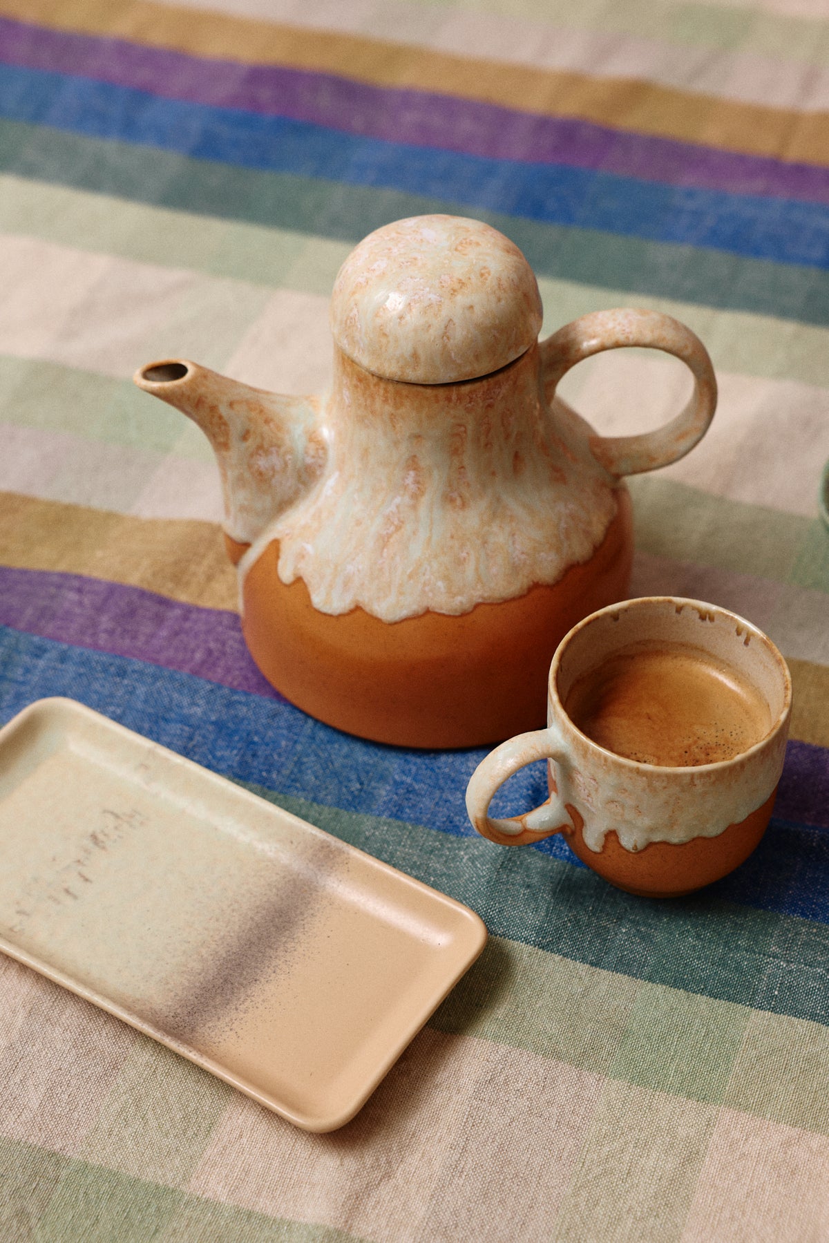 70s Ceramics – Coffee Pot, Dunes – HKLIVING – view 2