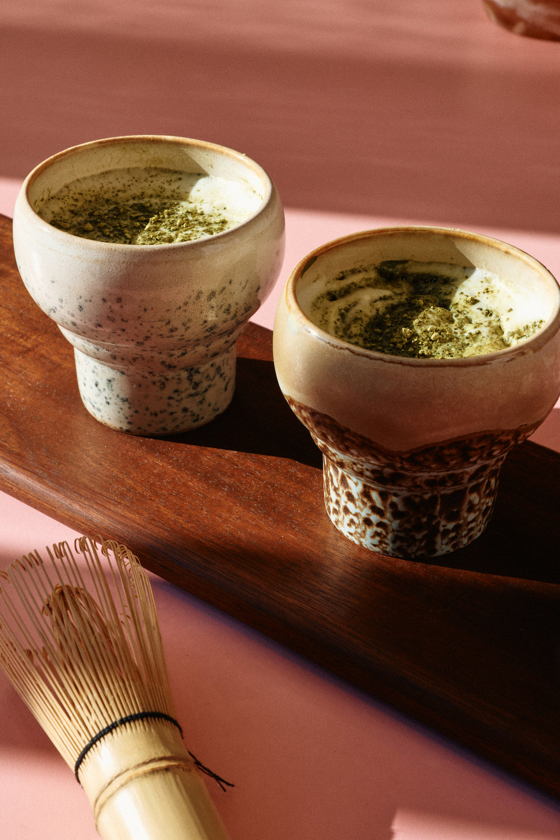 70s Ceramics – Lungo Mugs, Coral (set of 2)
