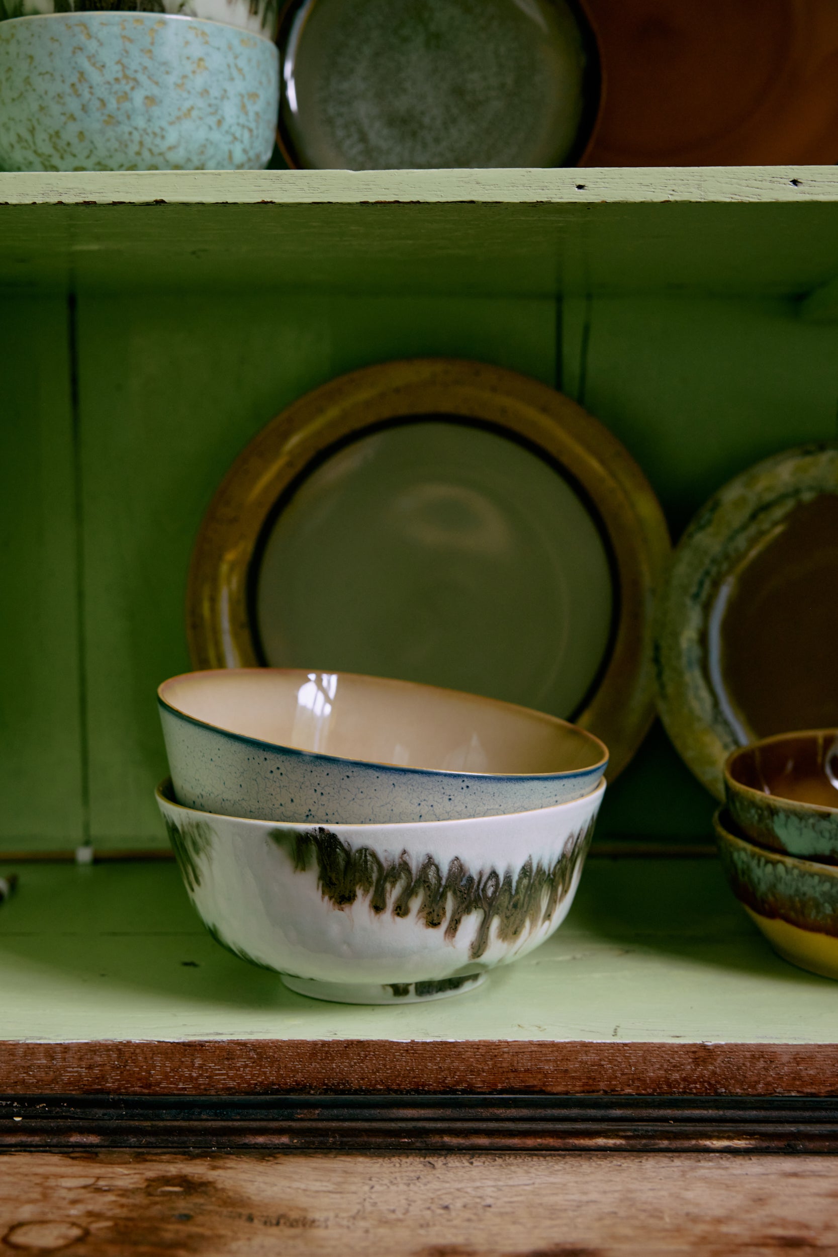 70s Ceramics – Ramen Bowls, Minimalist (2-Set)