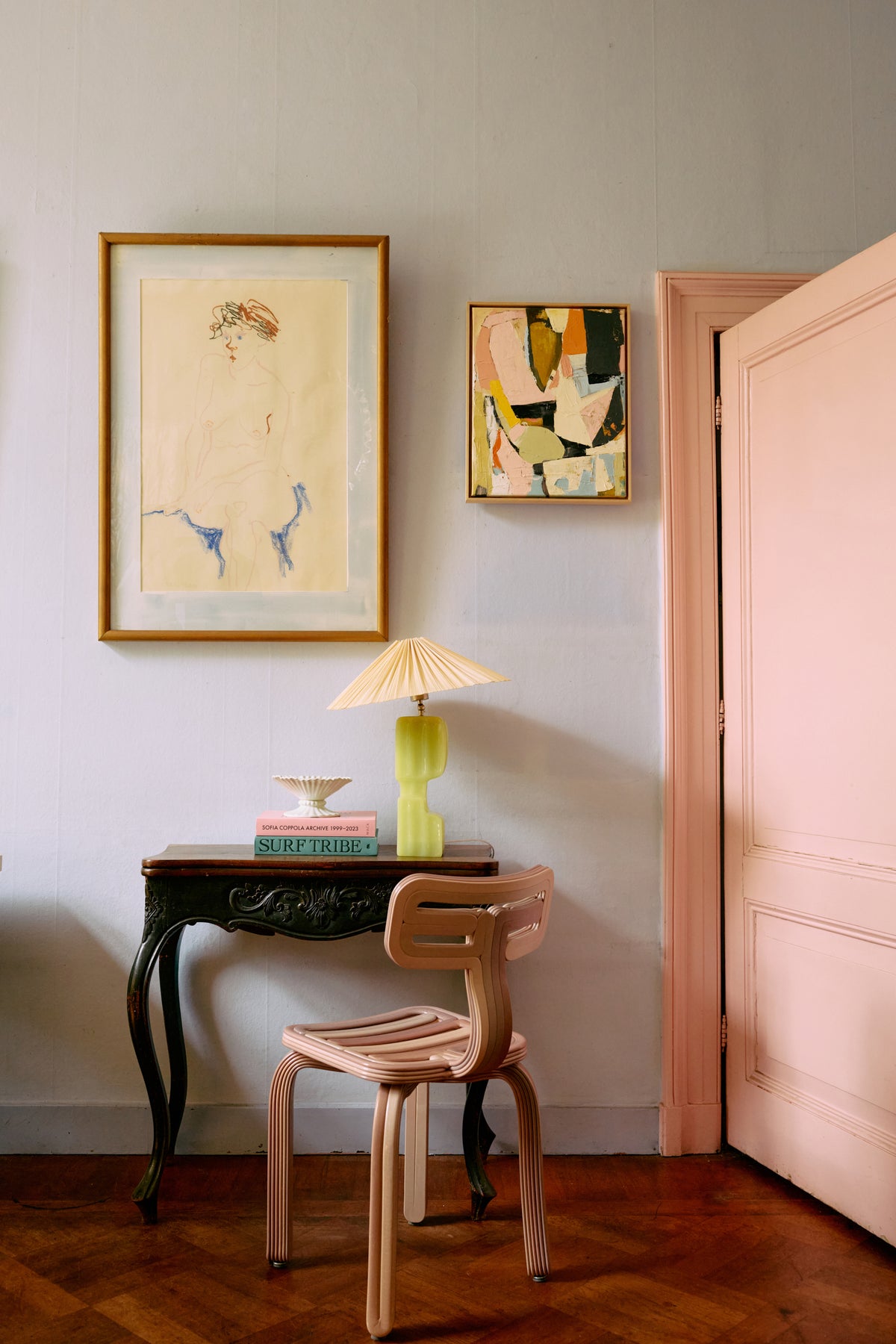 Gerahmtes Bild Colour Compliment – HKLIVING – Ansicht 2