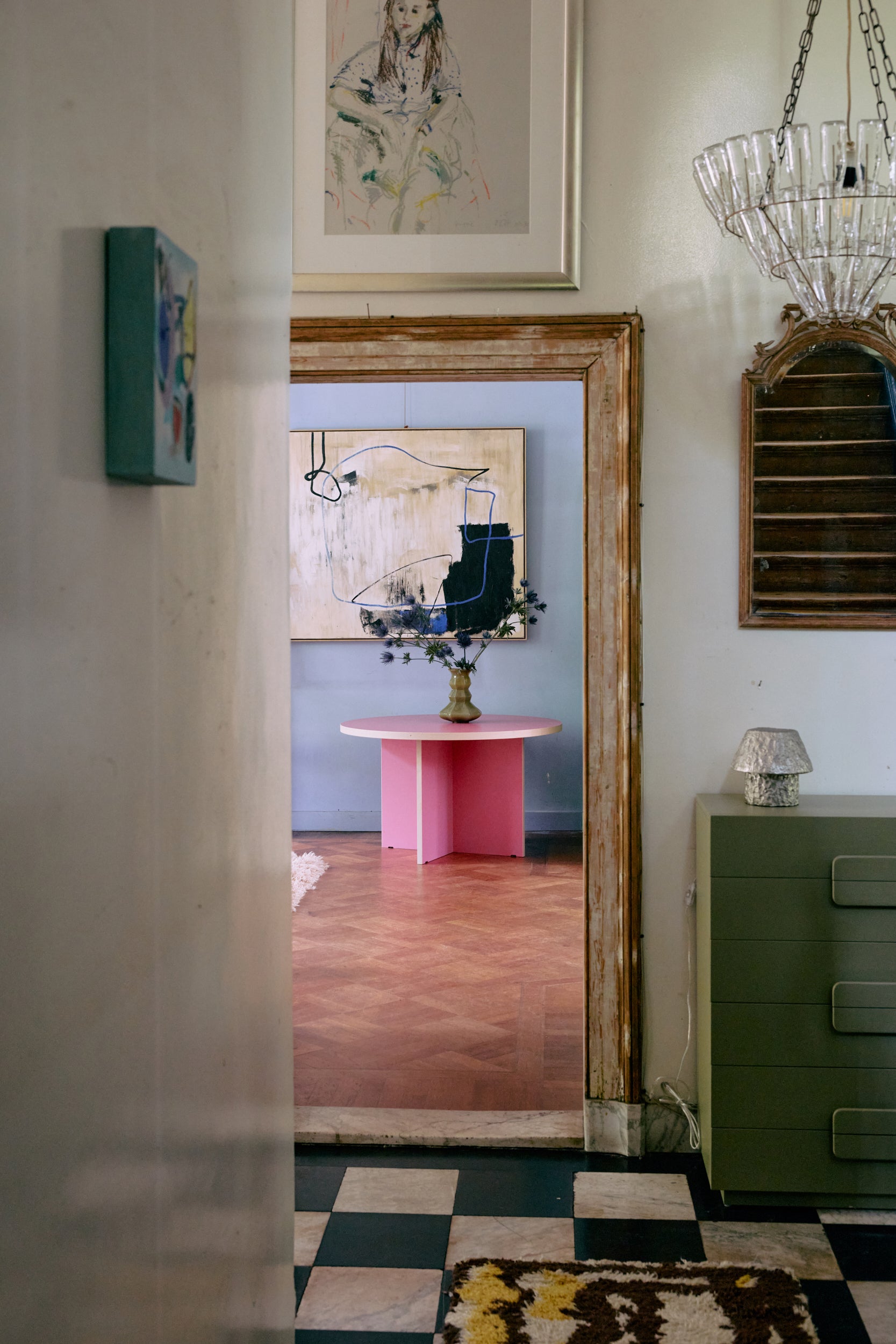 Esstisch, rund, 130 cm