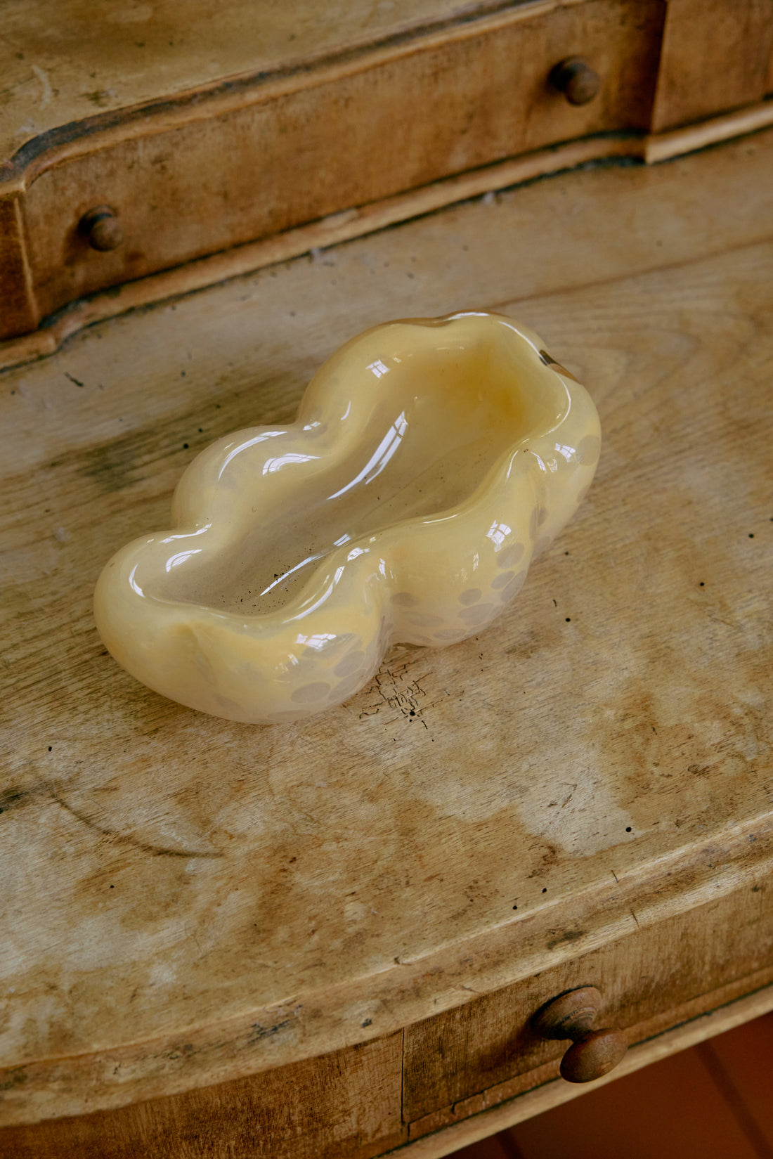 Glasschale, Oyster