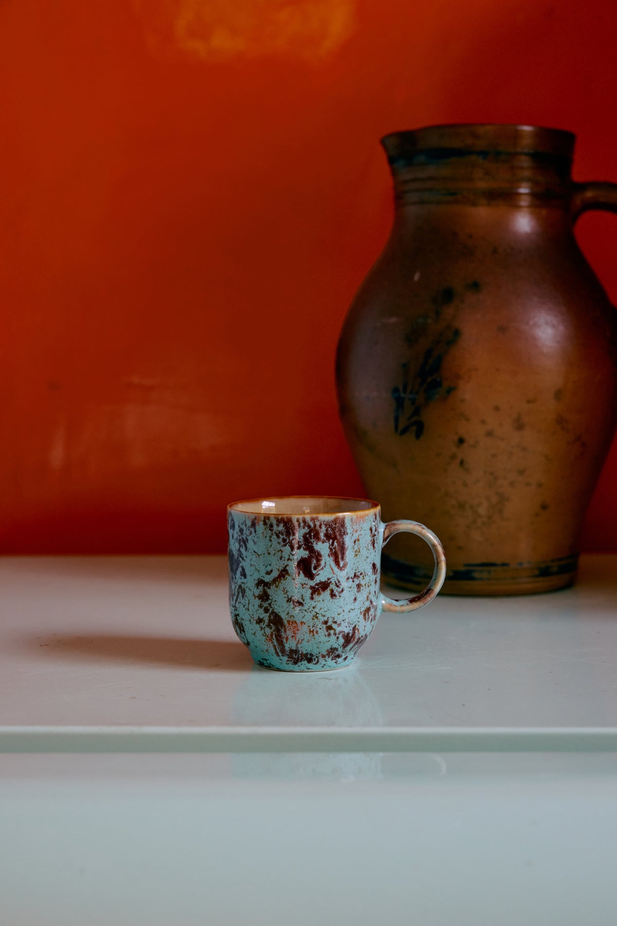 70s Ceramics – Cafétassen, Abstract (4-Set) – HKLIVING – Ansicht 5