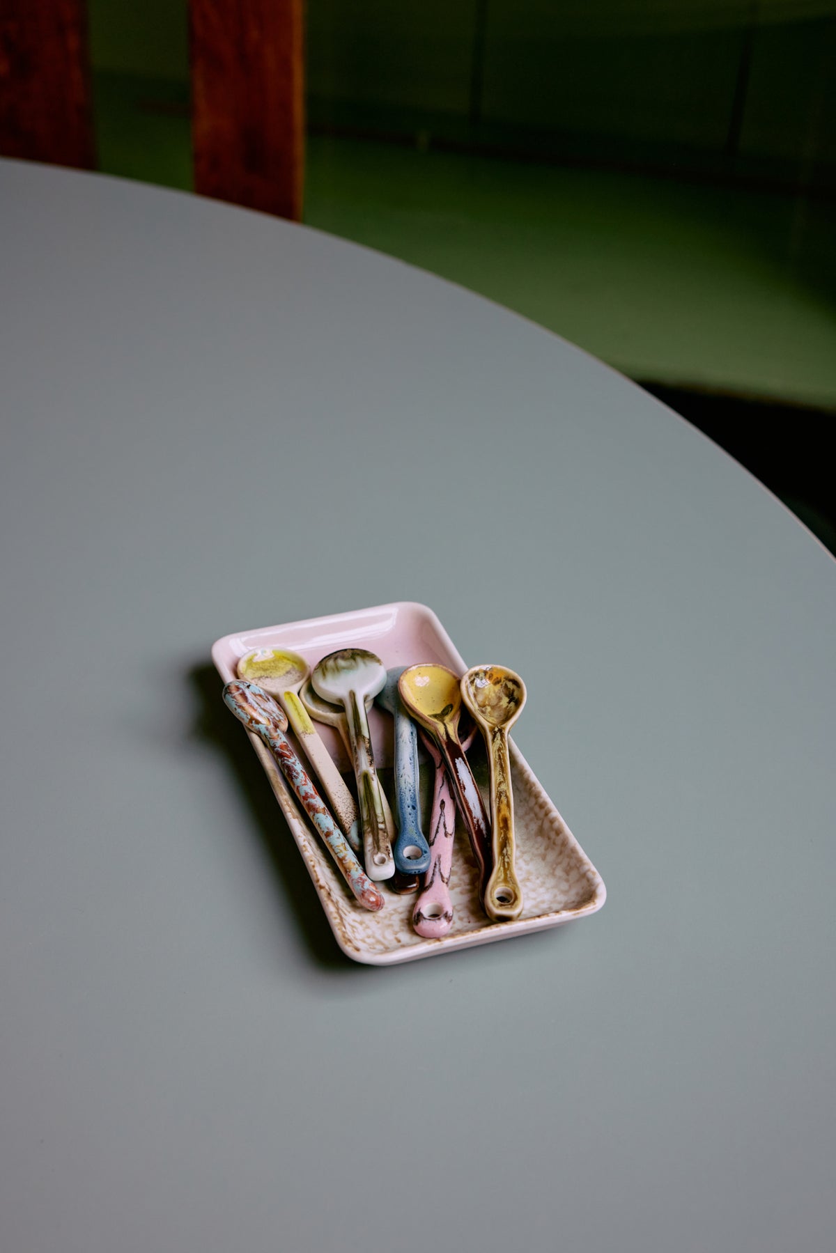 70s Ceramics – Kleines Tablett, Muse – HKLIVING – Ansicht 2