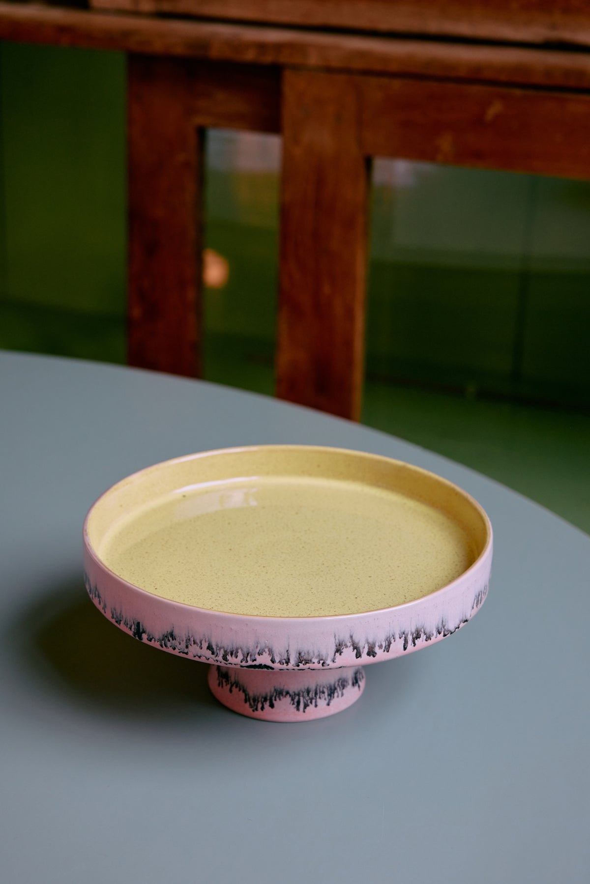 70s Ceramics – Fußschale, Bubble – HKLIVING – Ansicht 2