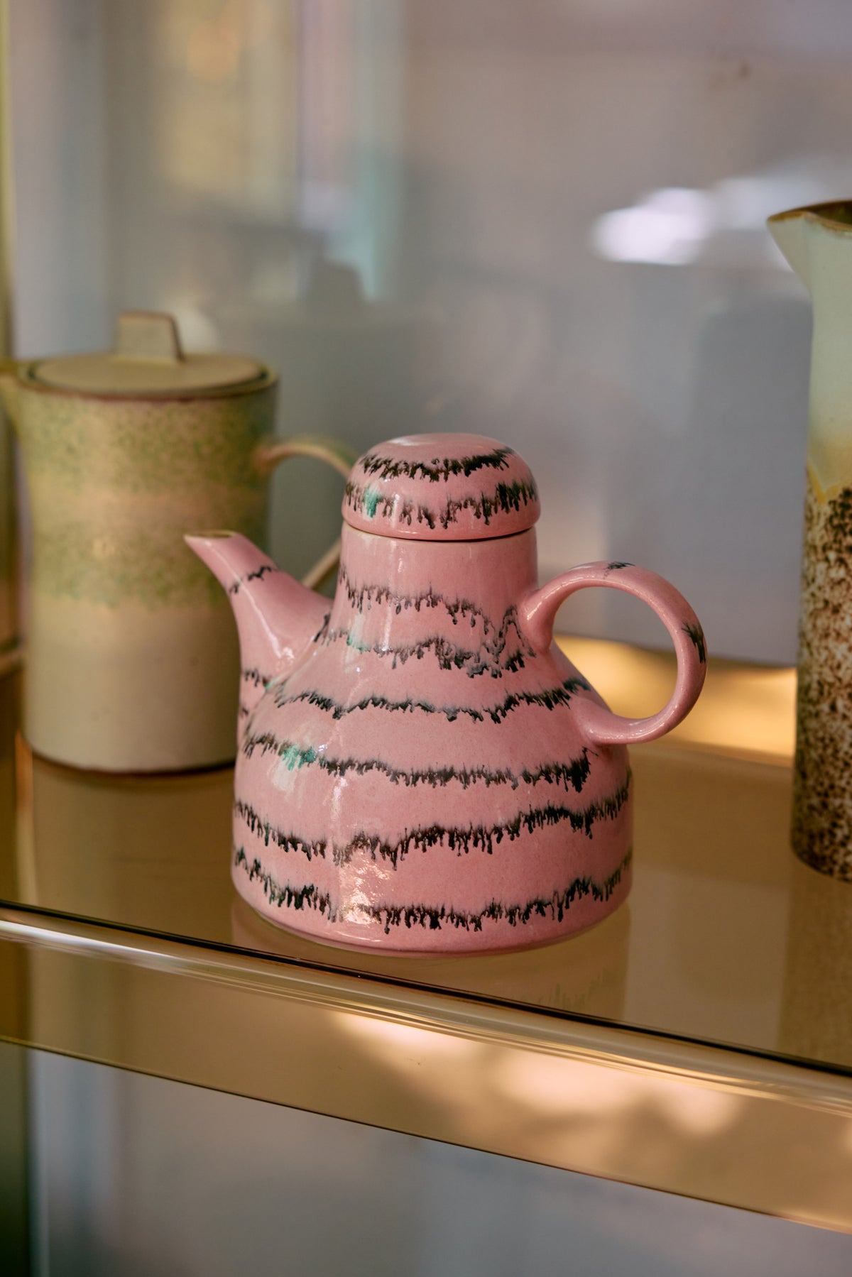 70s Ceramics – Kaffeekanne, Bubble – HKLIVING – Ansicht 6