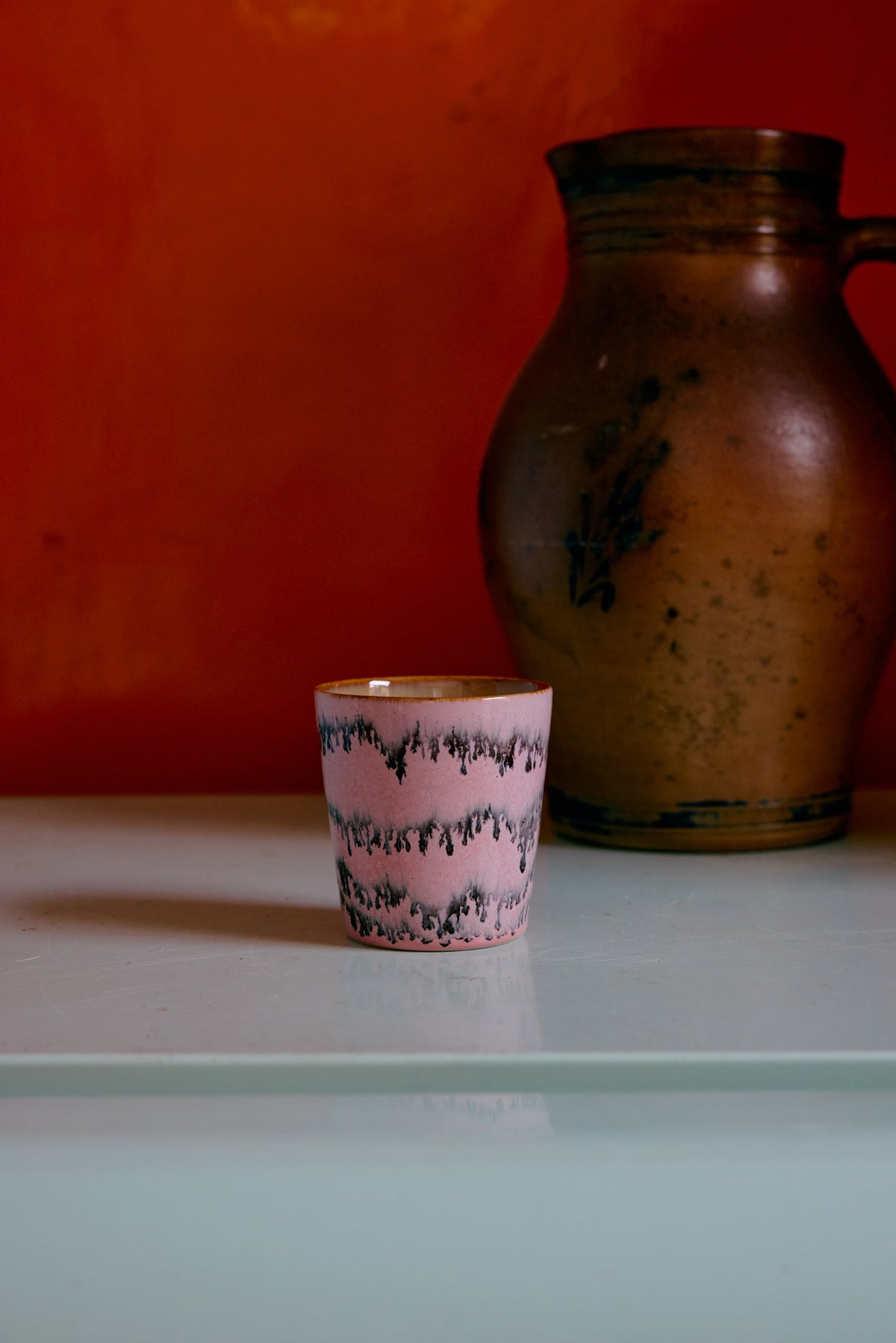 70s Ceramics – Kaffeetassen, Pop Art (4-Set) – HKLIVING – Ansicht 6
