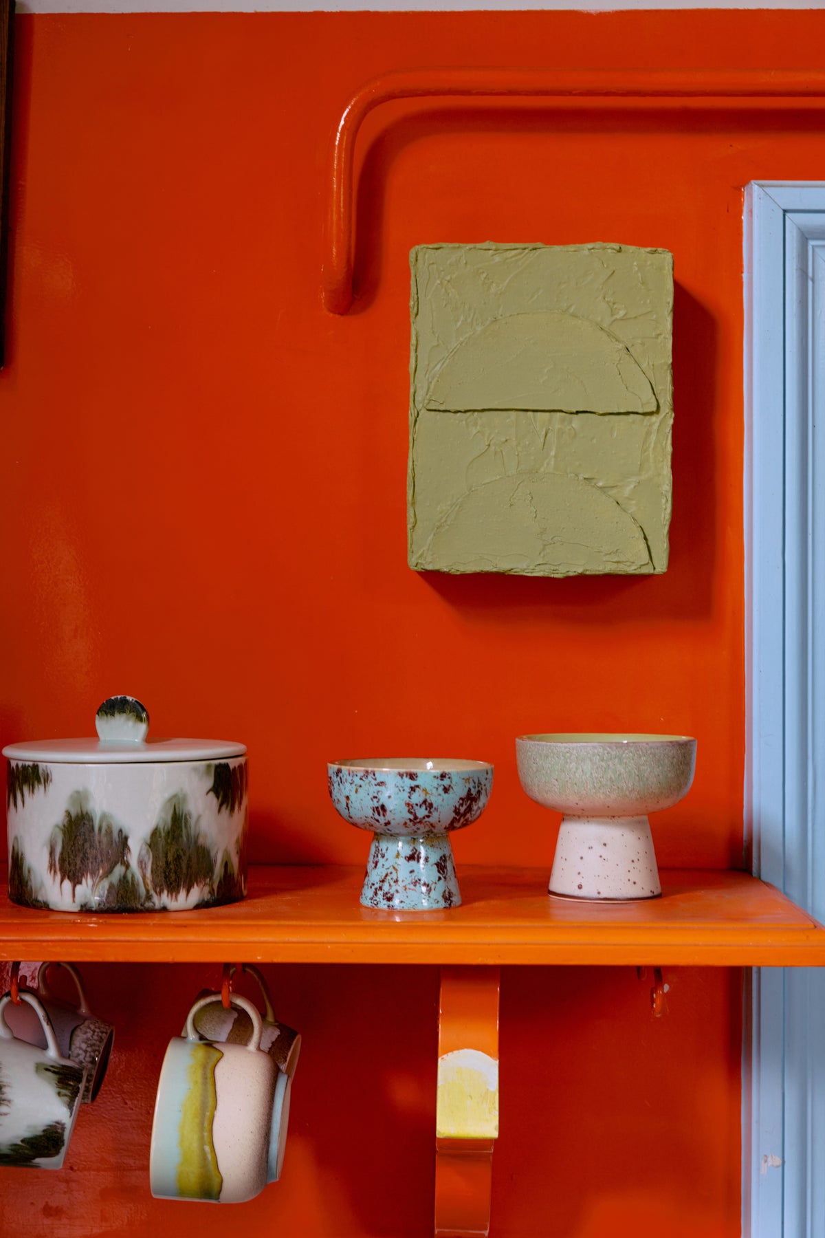 70s Ceramics – Tapas Bowl on Base L, Slush – HKLIVING – view 4