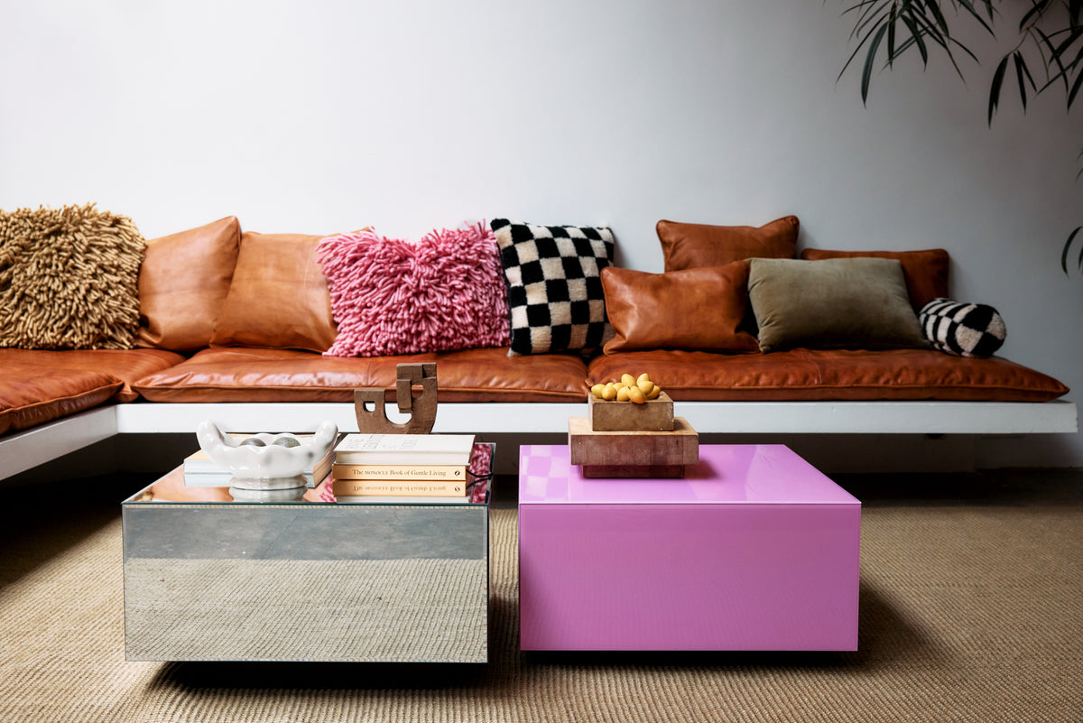 Mirror Block Tisch – HKLIVING – Ansicht 2