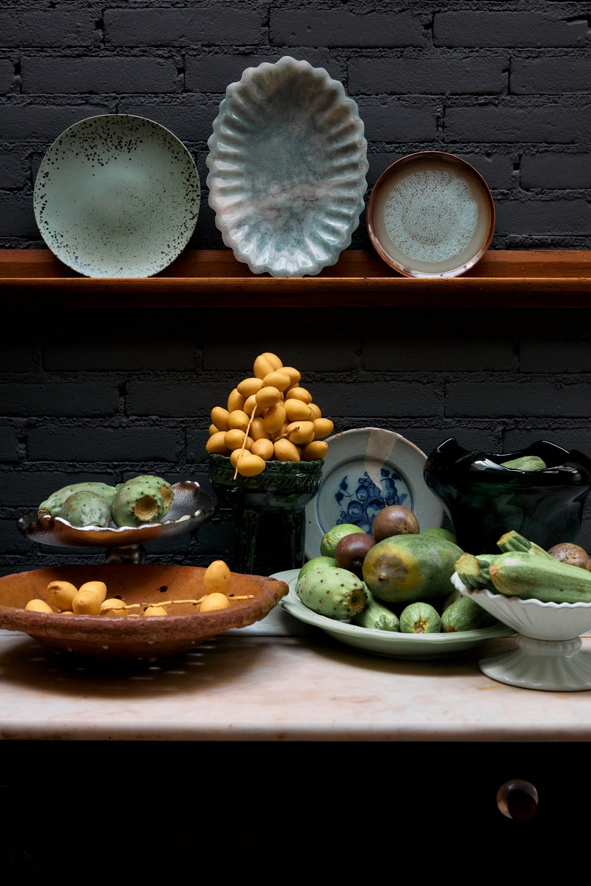 70s Ceramics – Frühstücksteller, Fleck (2-Set) – HKLIVING – Ansicht 2