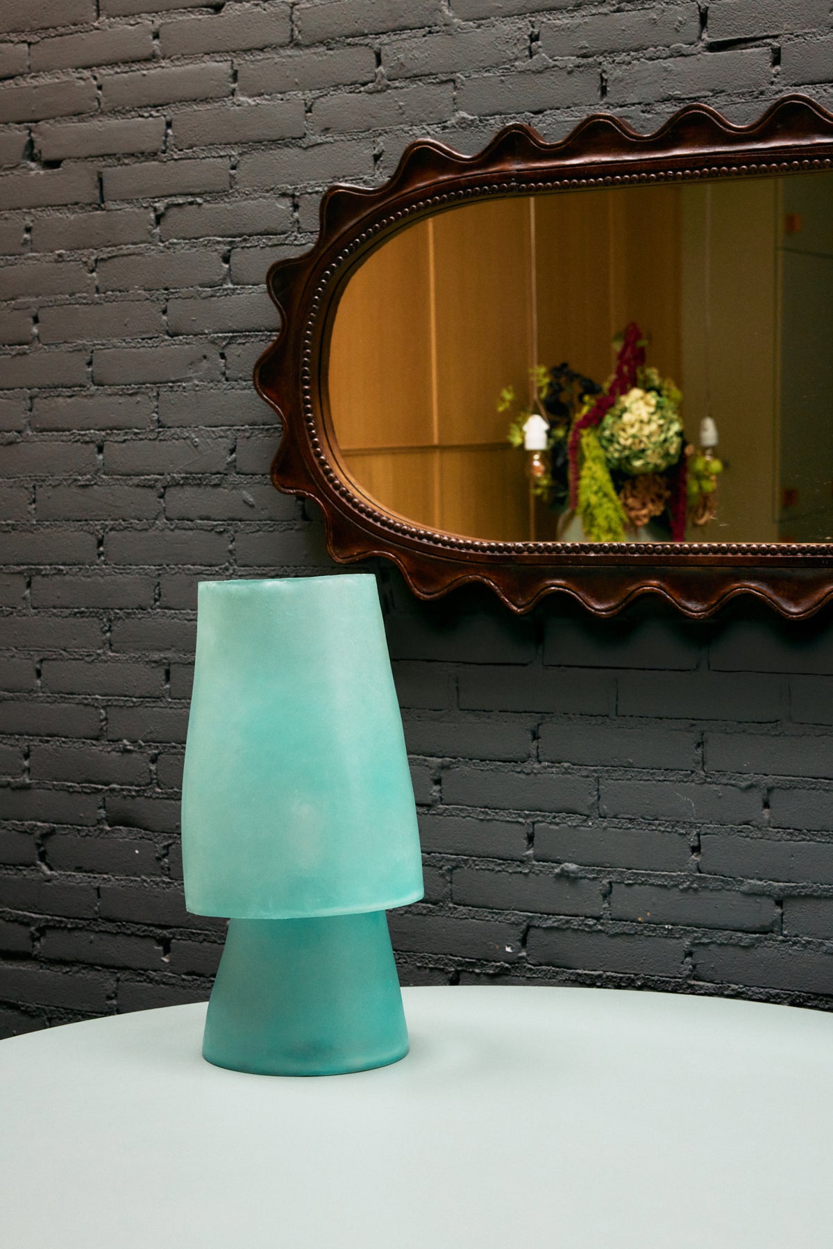 Wooden Ripple Spiegel – HKLIVING – Ansicht 5