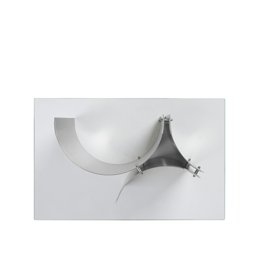 Curated Beistelltisch Gebürstet 