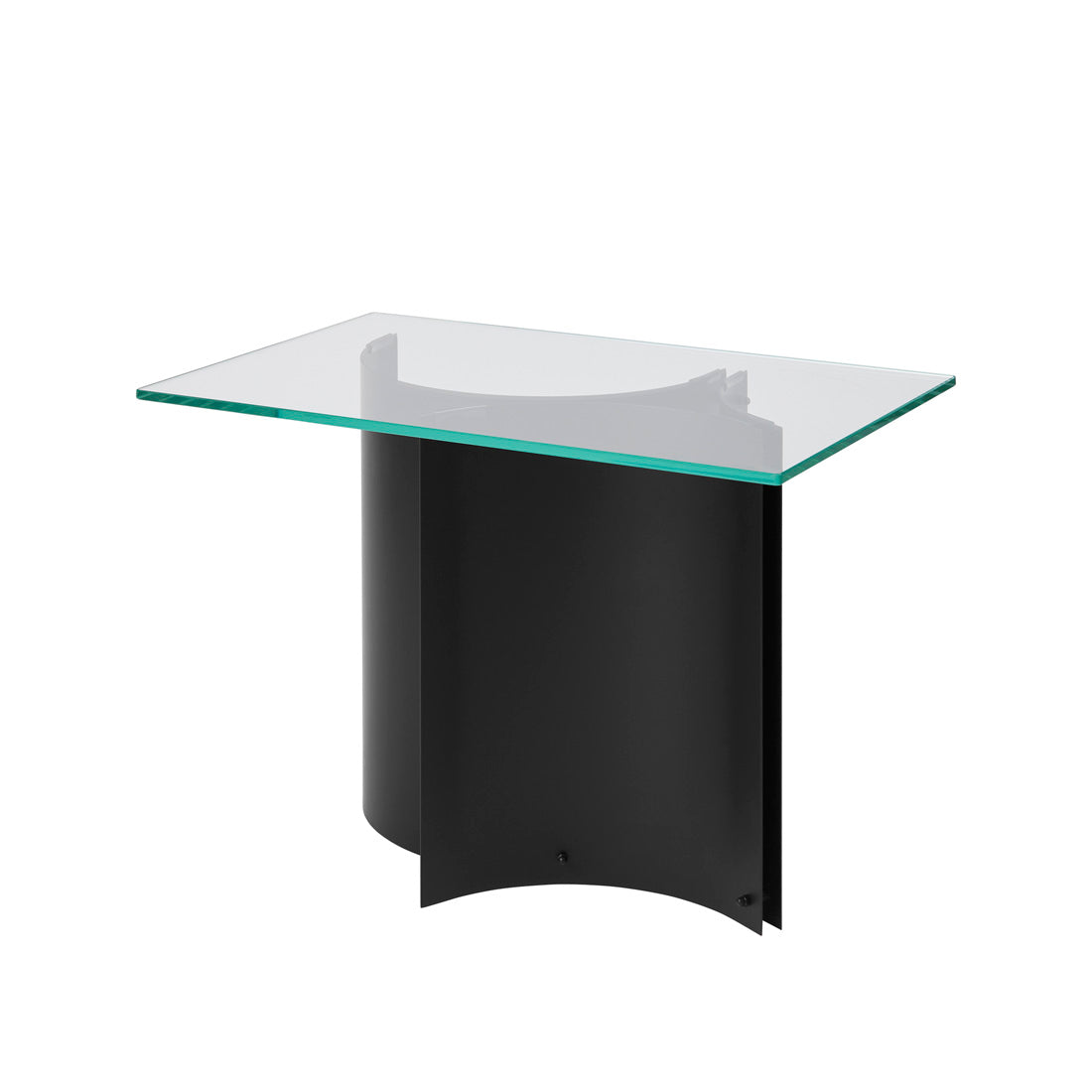 Curated Beistelltisch Schwarz 