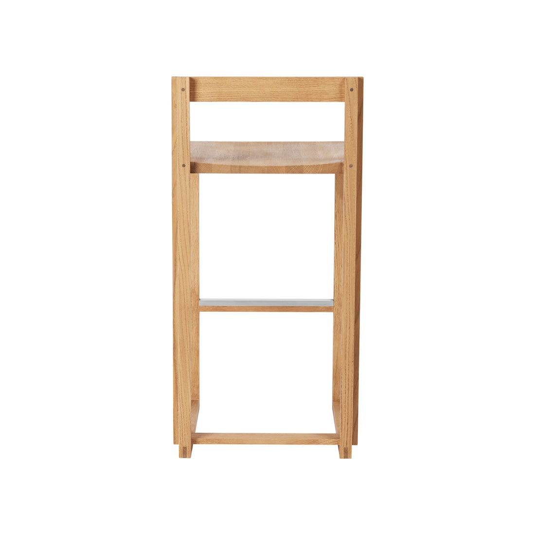 Outline Bar Chair – Warm Oak/Brushed