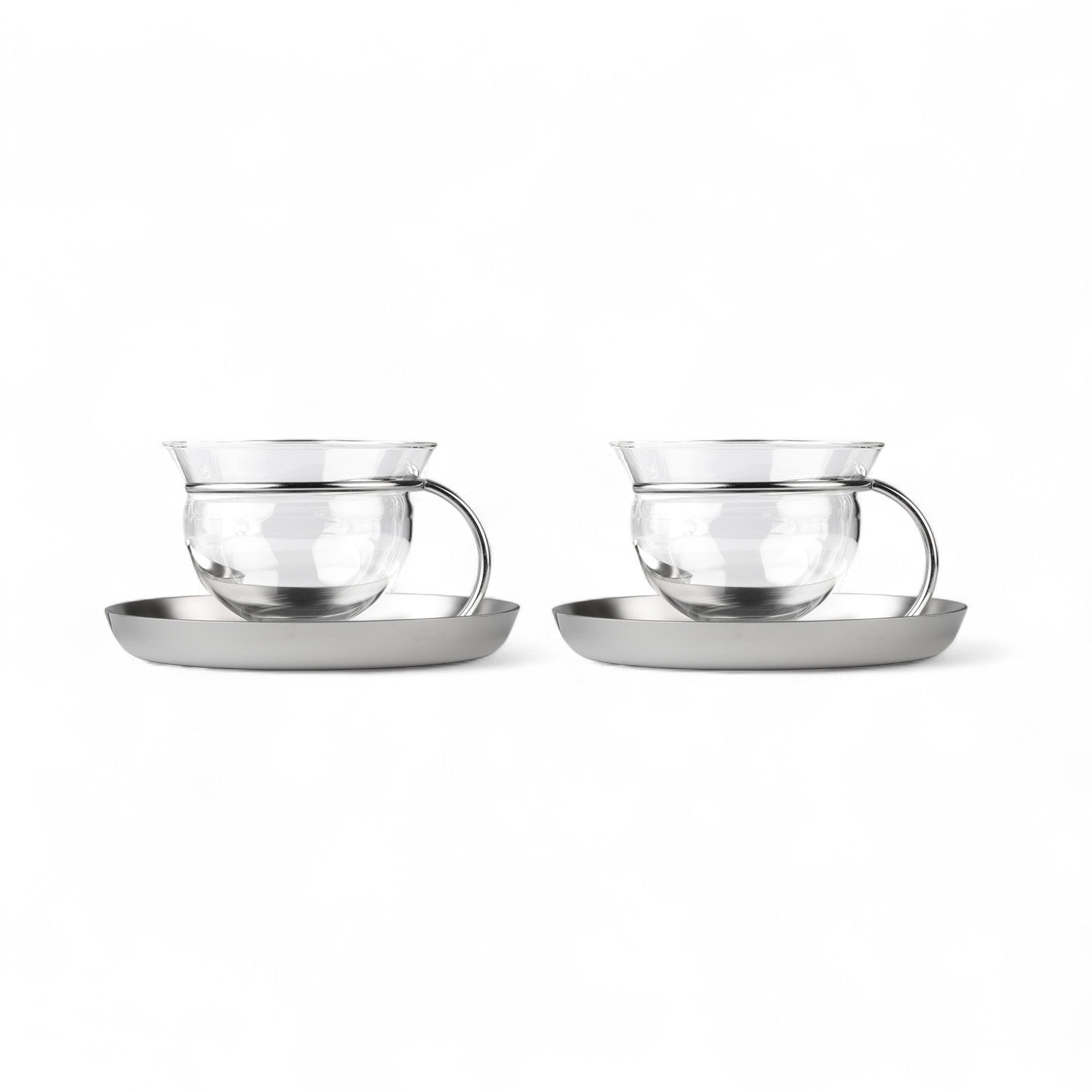 Mono Filio Tea Cups with Saucers - Thumbnail 2