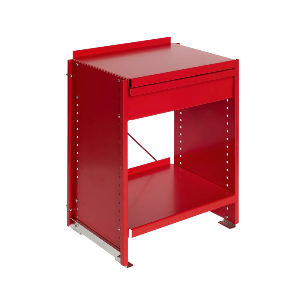 Lehni Aluminium Regalsystem - Nachttisch