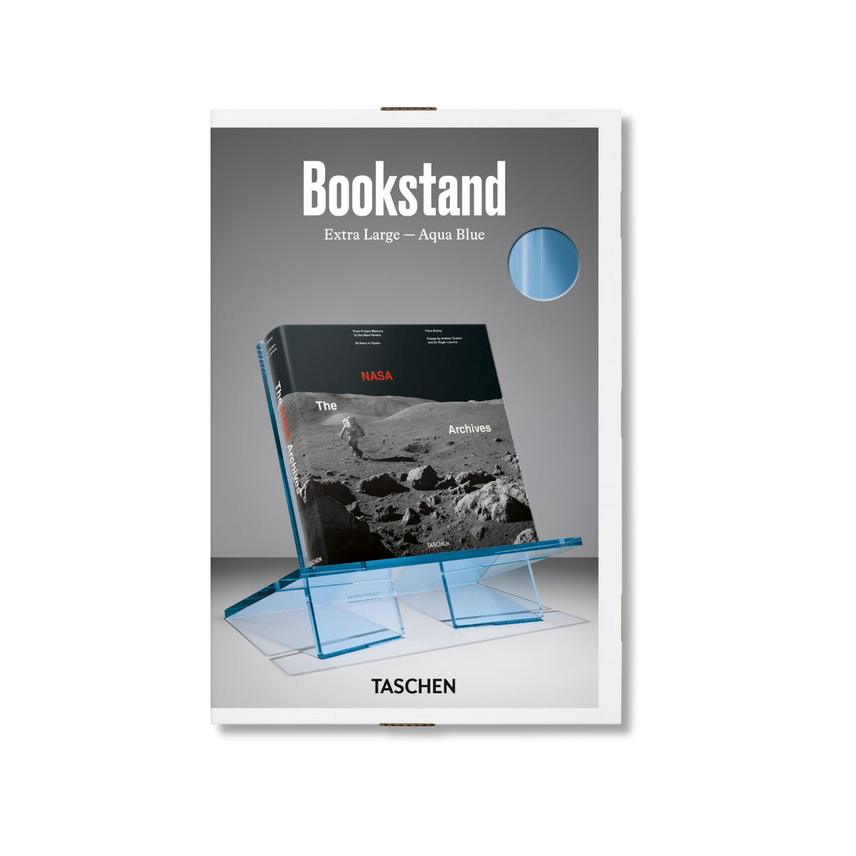 TASCHEN Bookstand - Extra-Large, Aqua Blue - Book Stand - Taschen Verlag