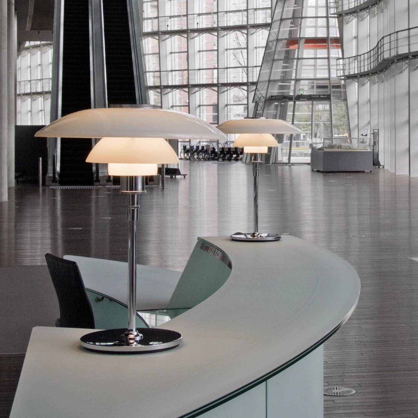 PH 4½-3½ Glas Tischleuchte