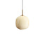 Brass / Glossy Pale Yellow Glass