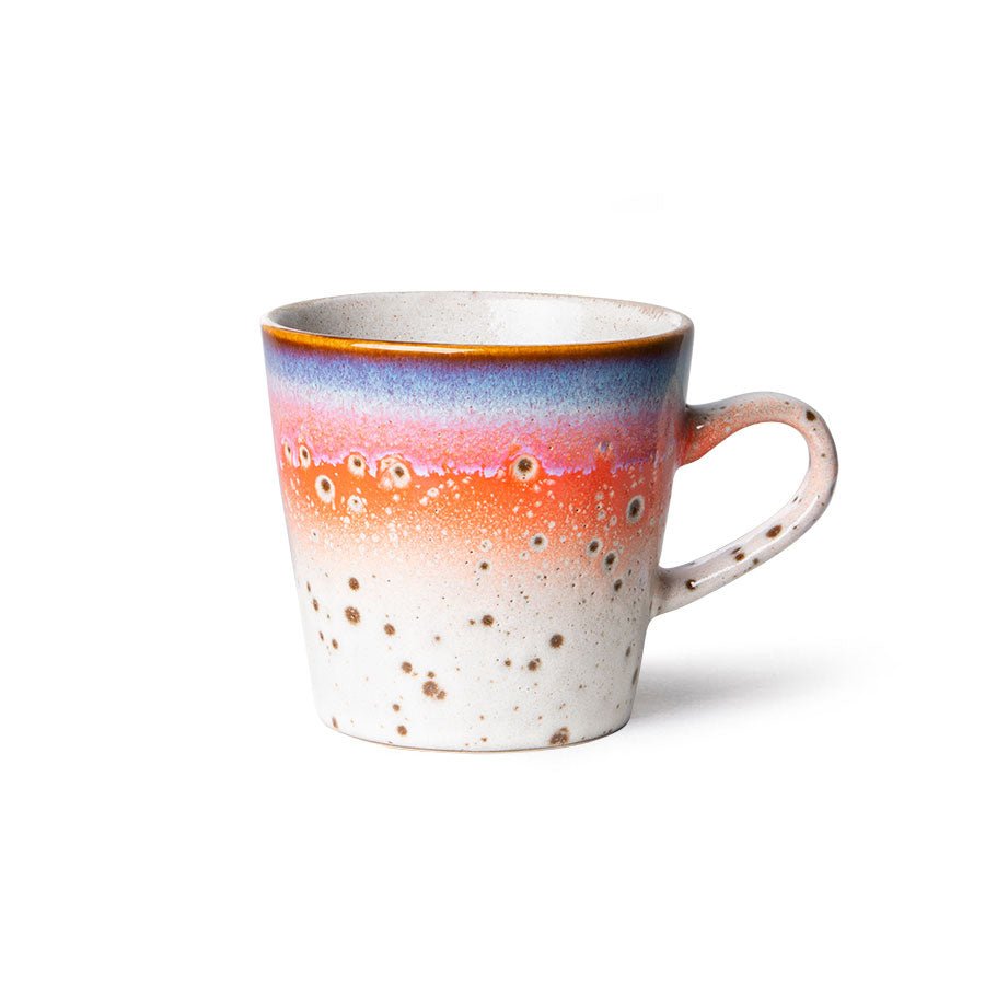 70s Ceramics - Americano Mug, Asteroids