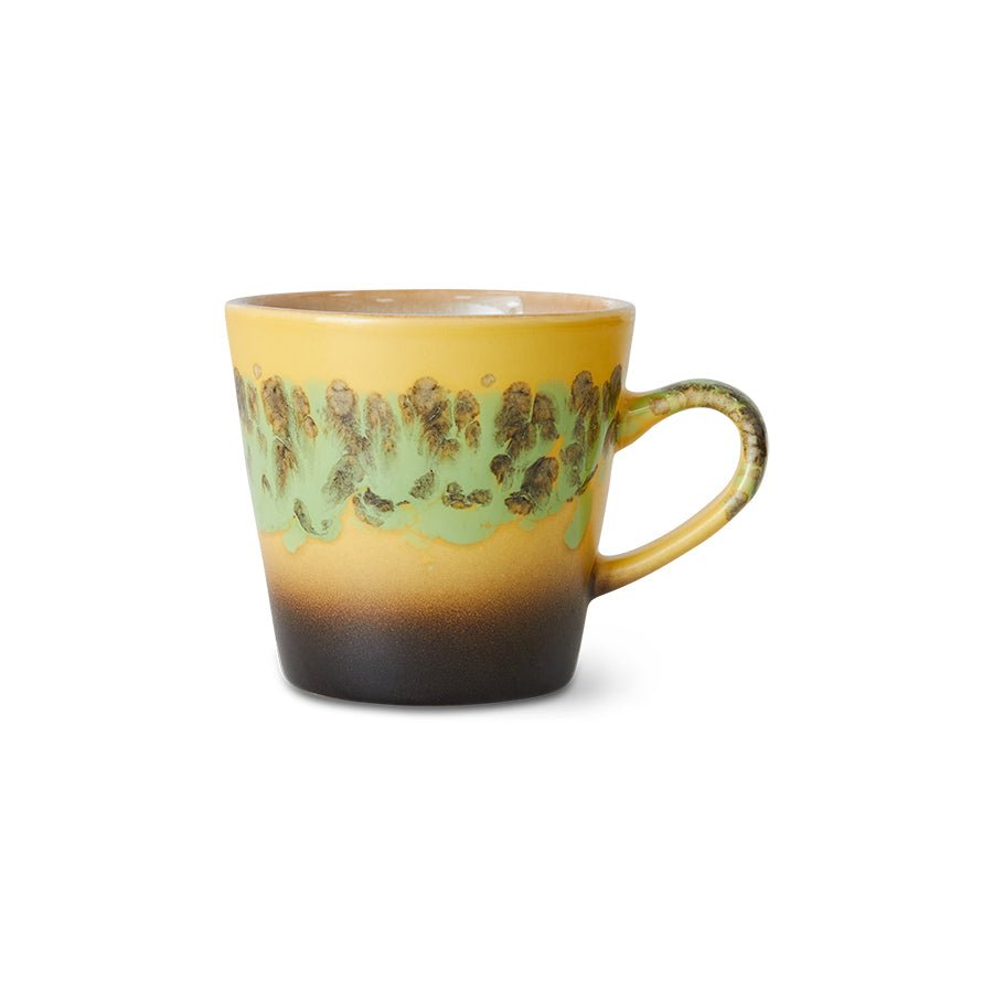 70s Ceramics - Americano Mug, Kelp