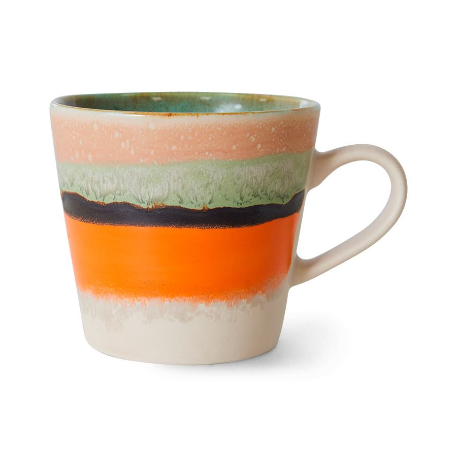 70s Ceramics - Cappuccino Mug, Burst Ceramics by HKLIVING