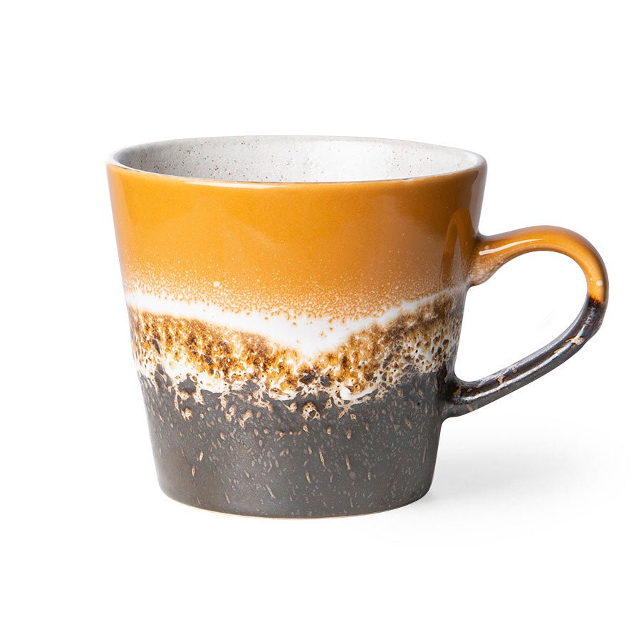 70s Ceramics - Cappuccino Mug, Fire Ceramics by HKLIVING