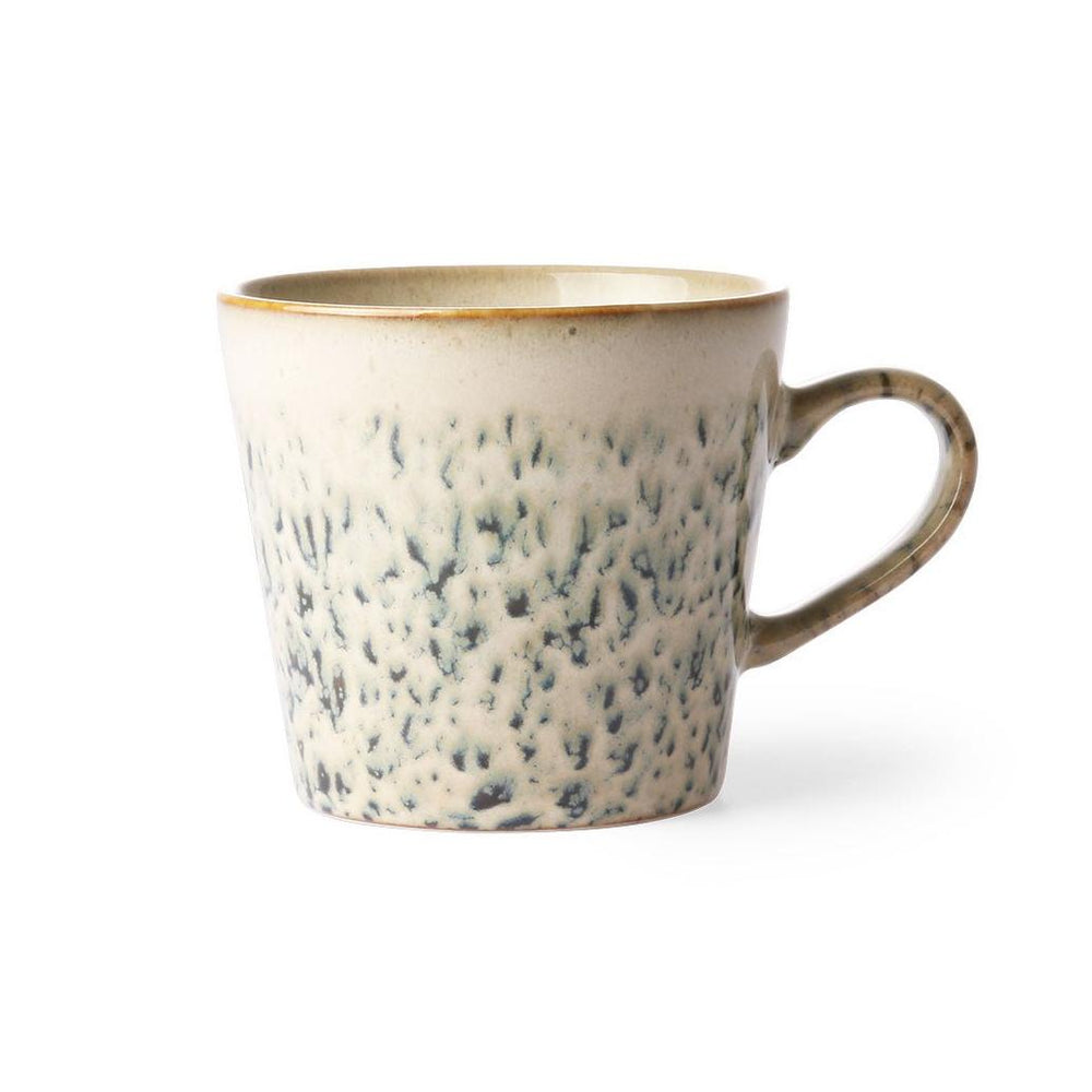 70s Ceramics - Cappuccino Mug, Hail