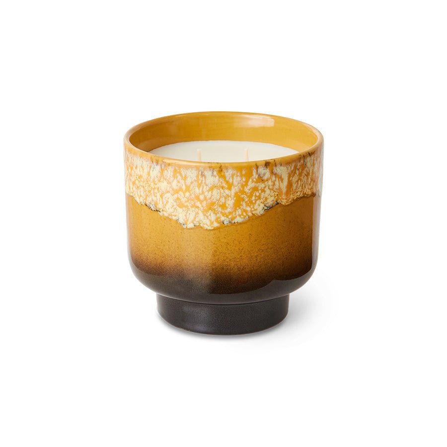 70s Ceramics - Scented Candle, Valencia Kerzen by HKLIVING