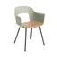 Pastel Green with Oak Seat