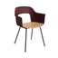 Bordeaux with Oak Seat
