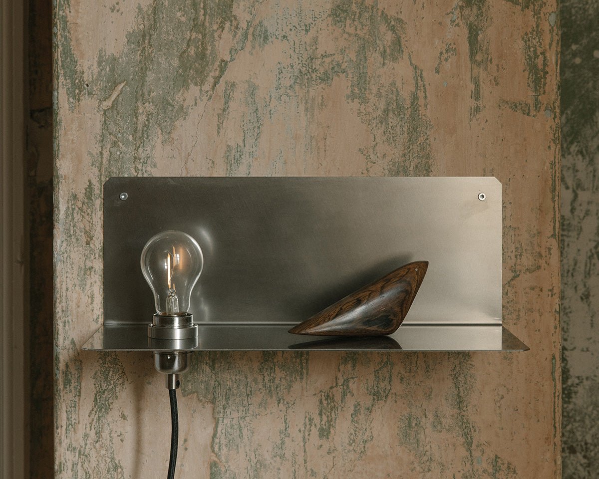 90° Wall Light - Stainless Steel Wall Lights by Frama