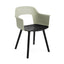 Pastel Green with Black Lacquered Oak