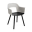 Sky Grey with Black Lacquered Oak