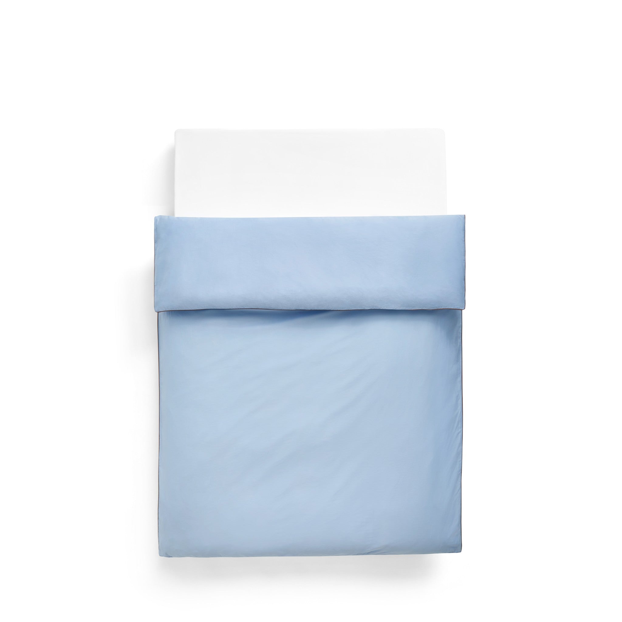 Outline Duvet Cover - Soft Blue
