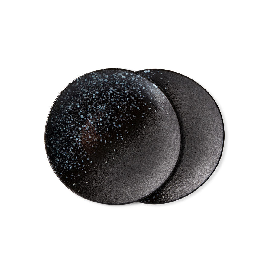 70s Ceramics – Dessert Plates, Stars (set of 2)