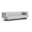 Water-based lacquered oak base. Naveli 113