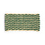 Stripe wave. Dark green. White