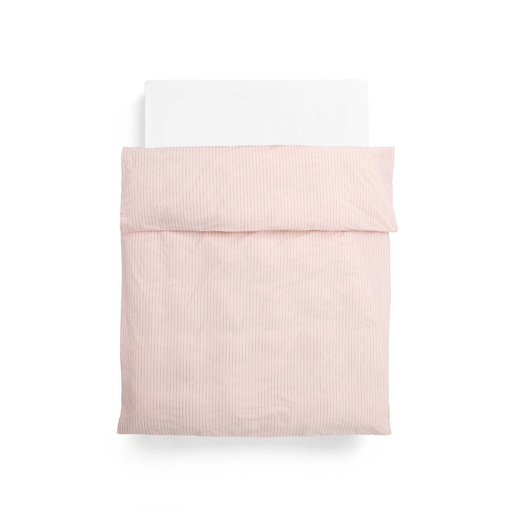 Fineline Duvet Cover - Soft Pink