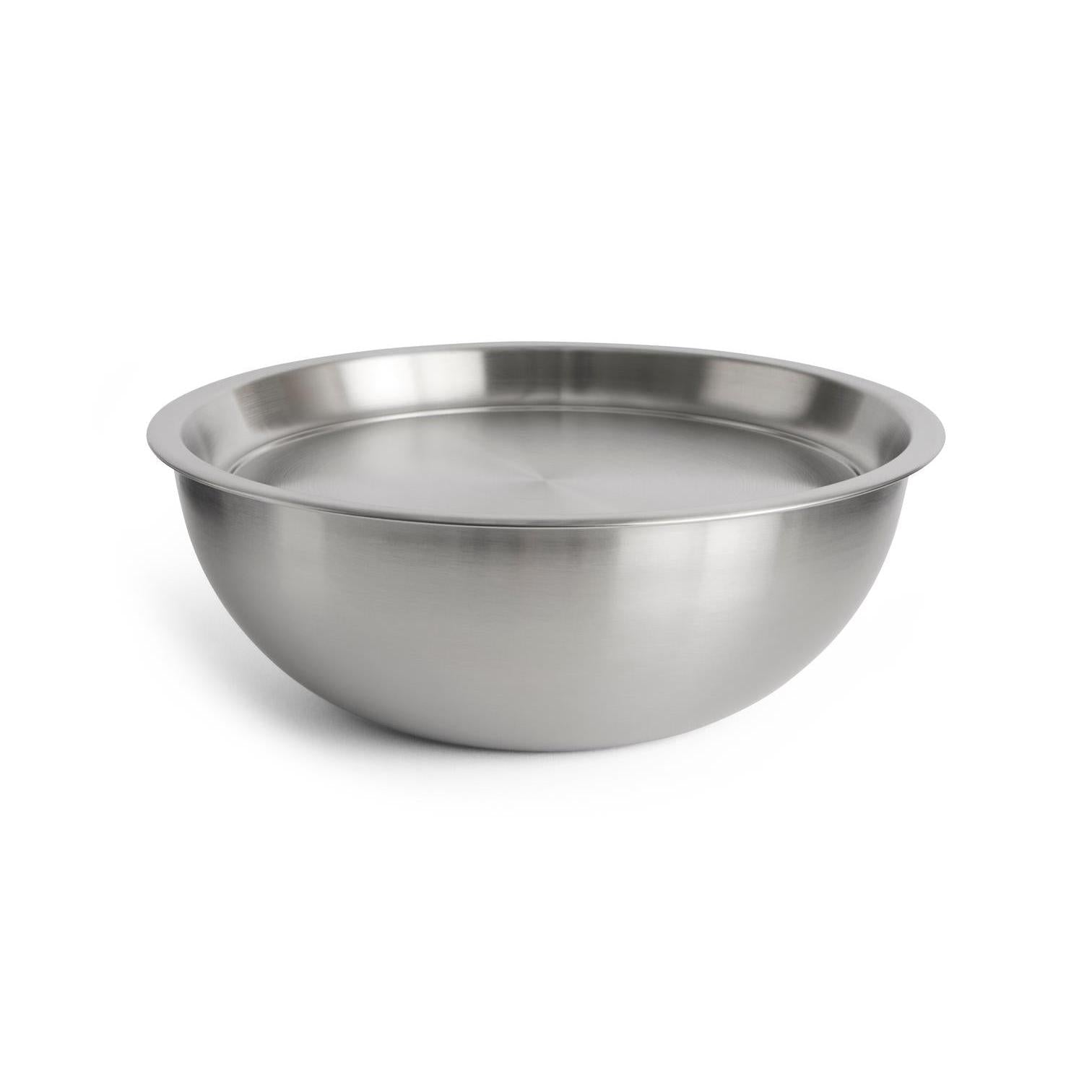 Outdoor Market Steel Bowl with Lid
