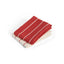 Beige with red stripe