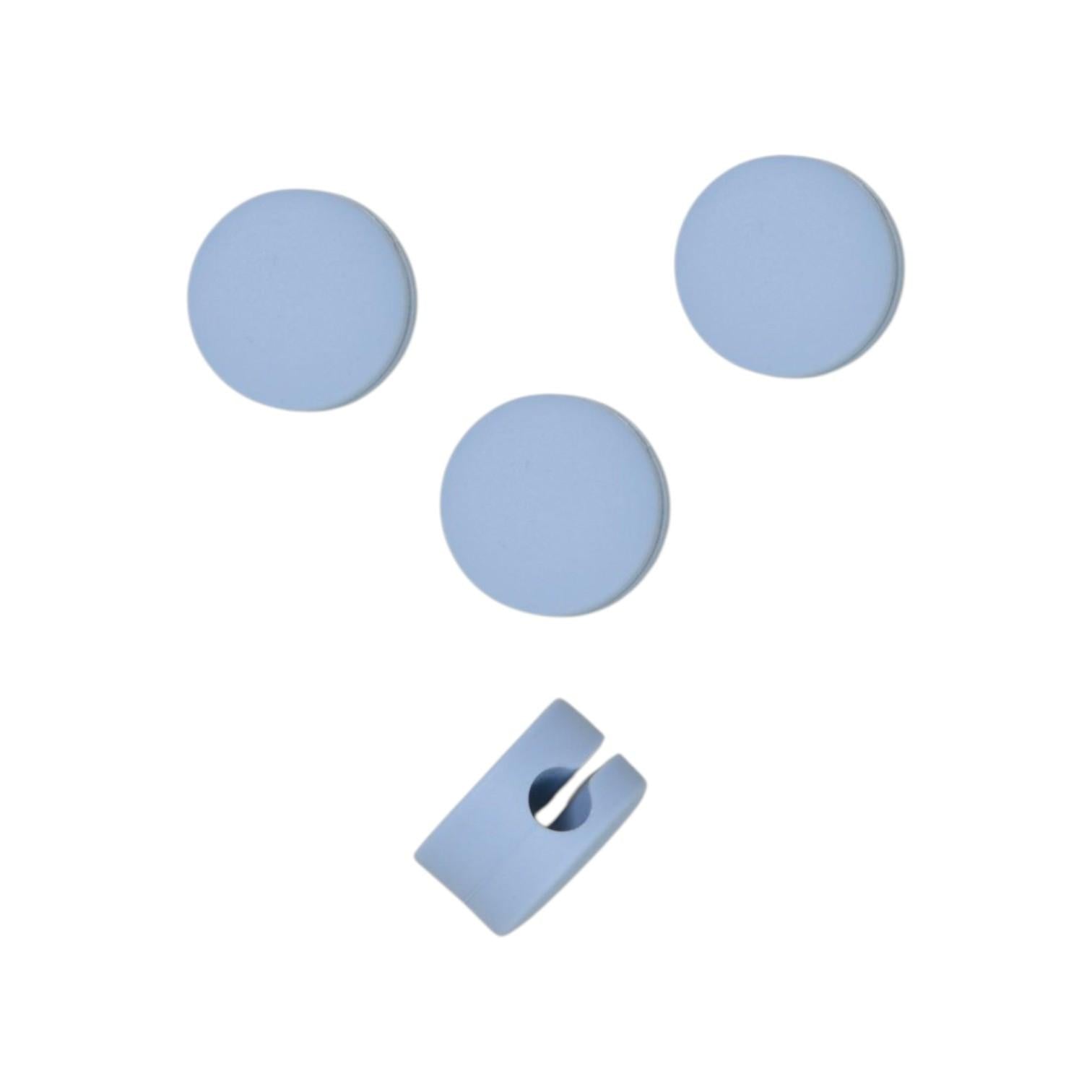 Cable Dots - Powder Blue