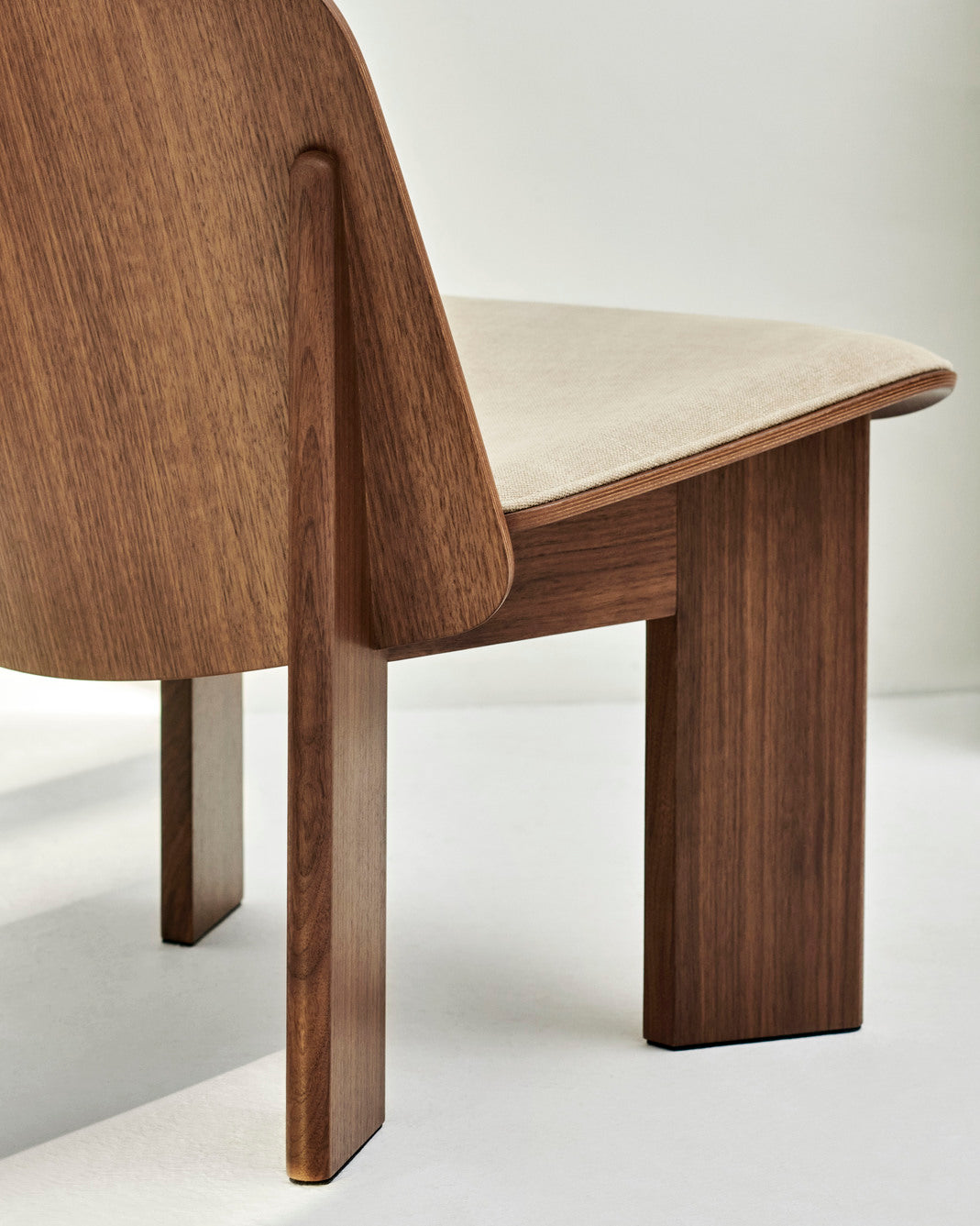 Chisel Lounge Chair with Front Upholstery