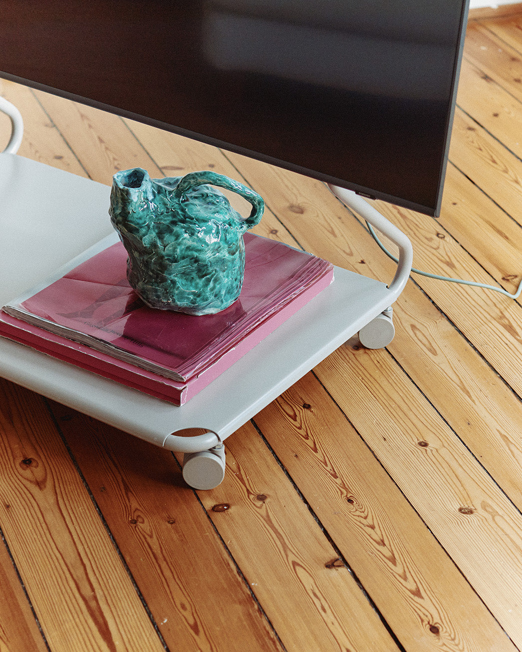 Disco TV Stand - Oat