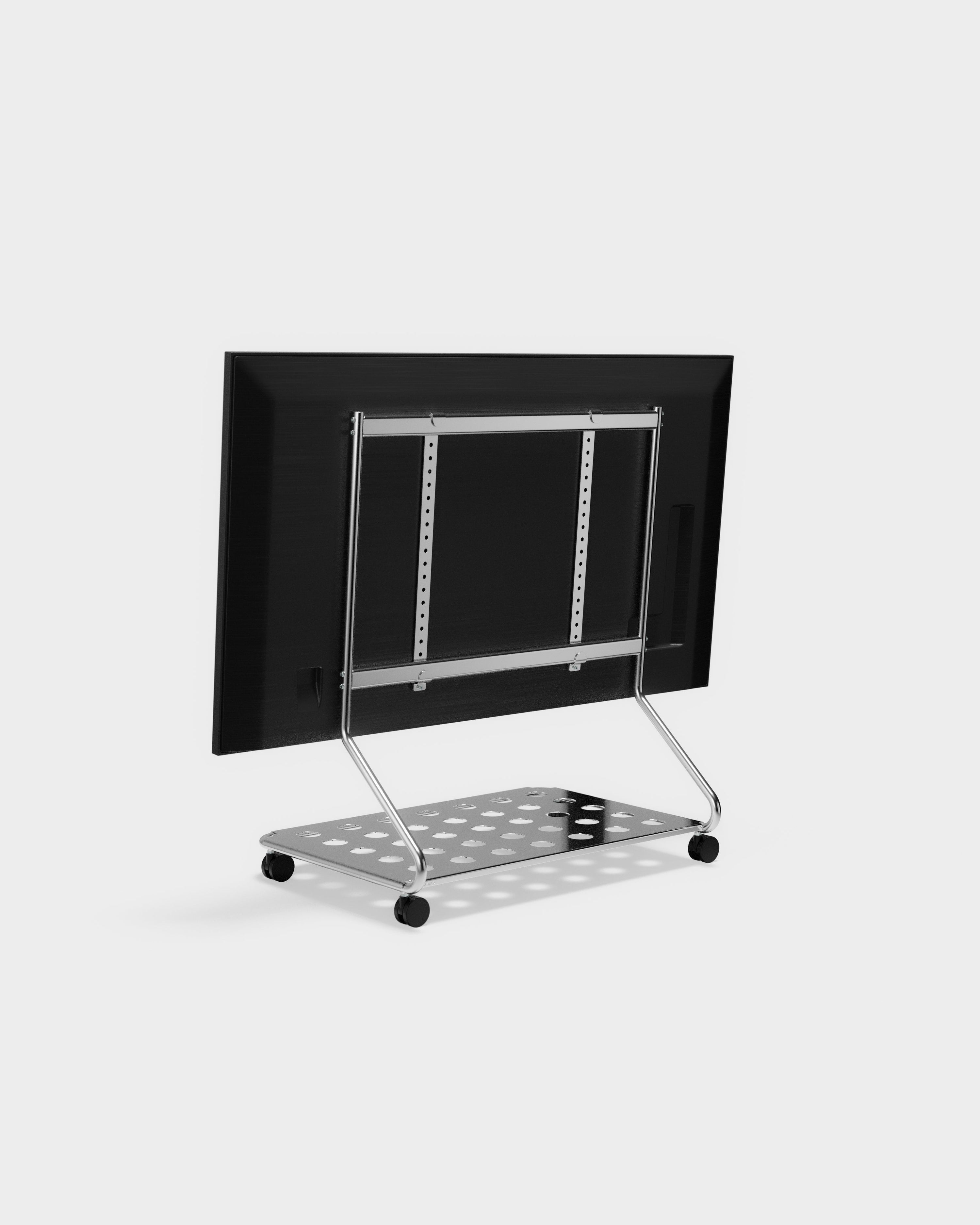 Disco TV Stand - Chrome