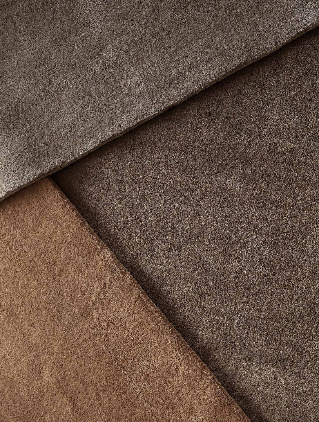Dark Grey/Brown - Earth Handtuft Teppich