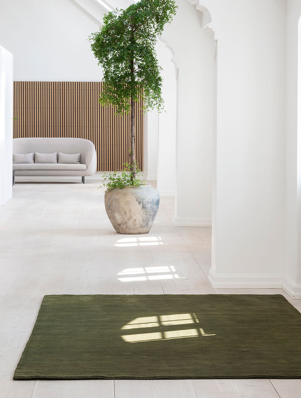 Moss Green - Earth Teppich