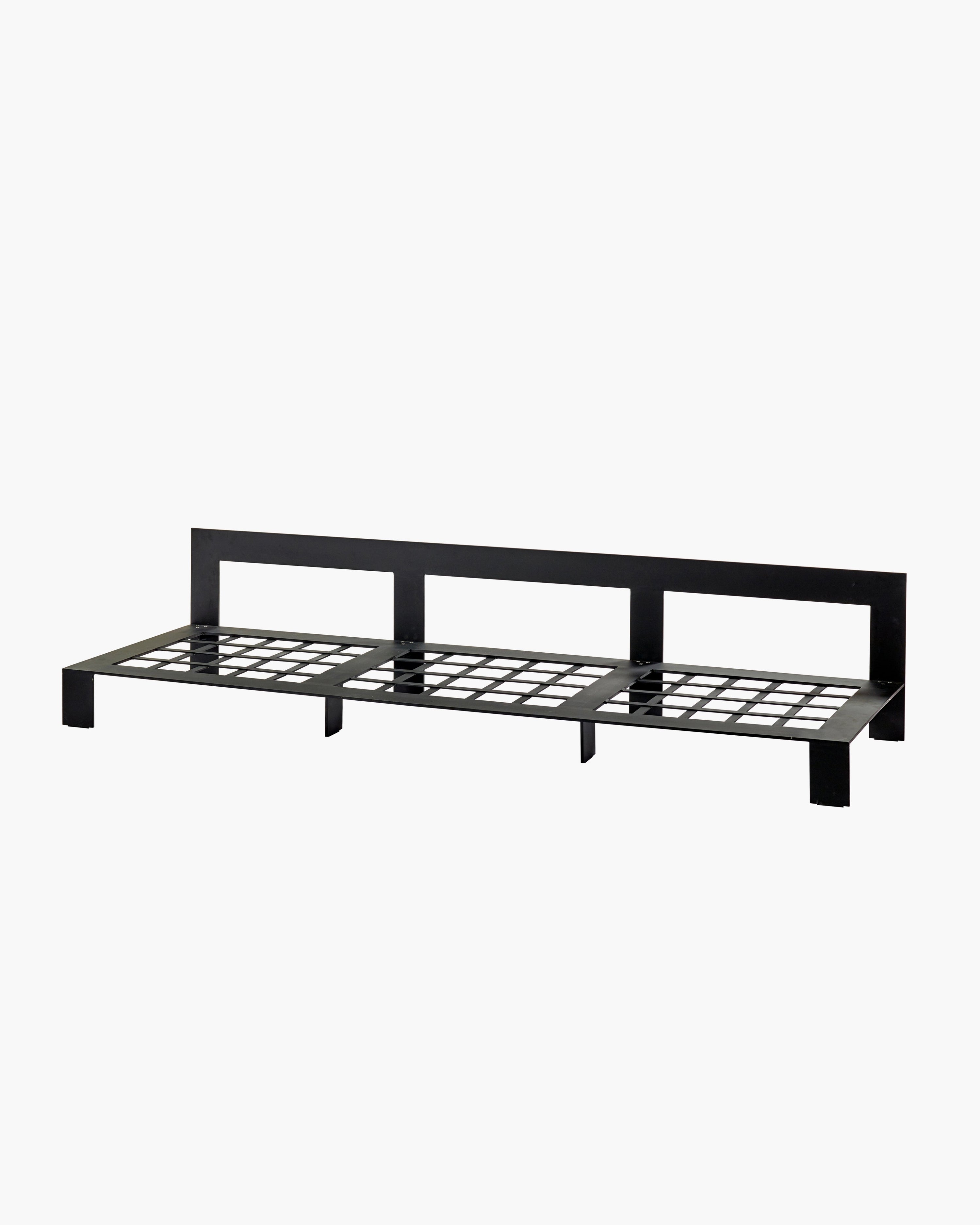 Bench Three Seater incl. Cushion Indoor Sepia