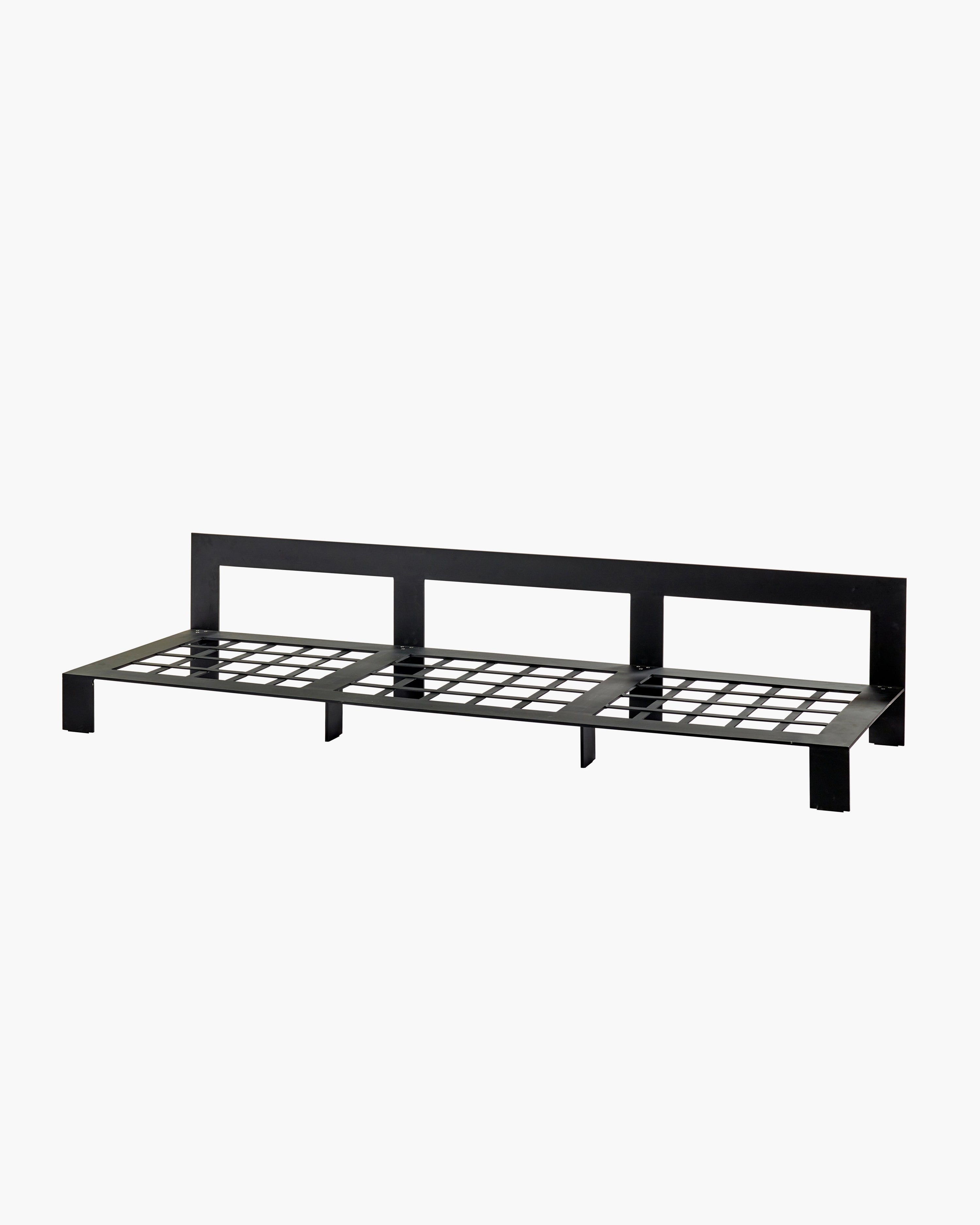 Bench Three Seater incl. Cushion Outdoor Beige